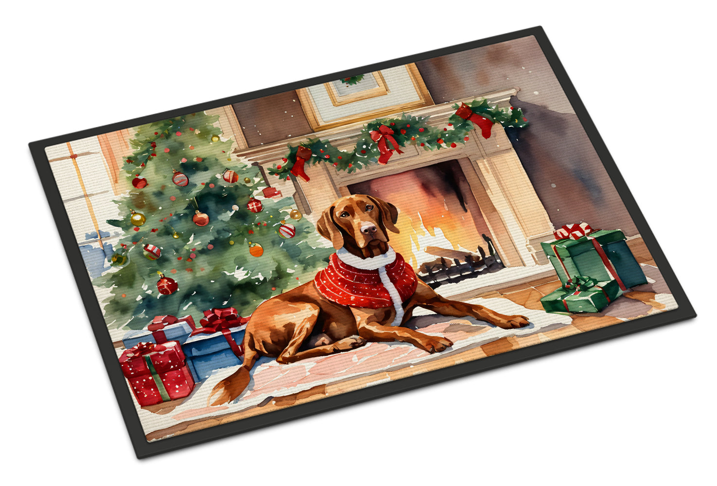 Buy this Vizsla Cozy Christmas Doormat