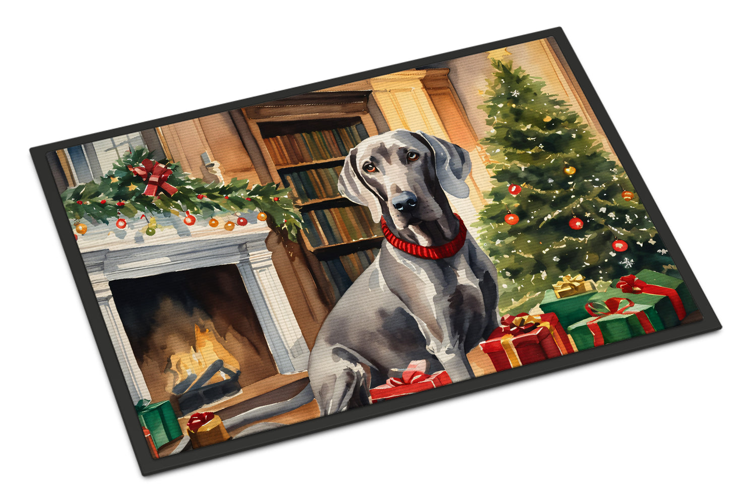 Buy this Weimaraner Cozy Christmas Doormat