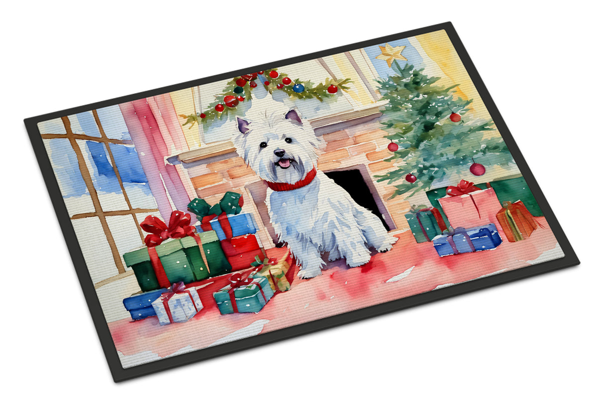 Buy this Westie Cozy Christmas Doormat