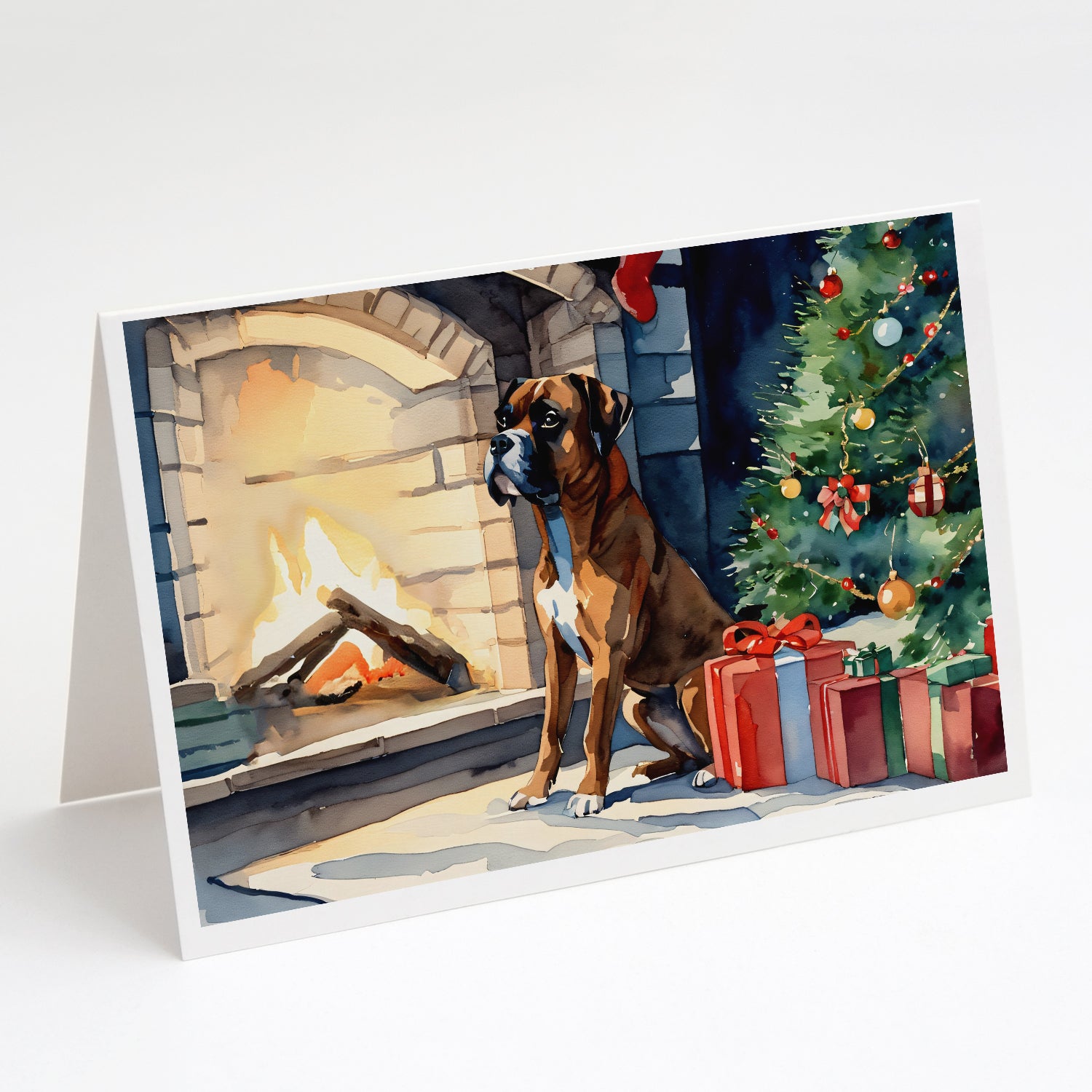 Buy this Boxer Cozy Christmas Greeting Cards Pack of 8