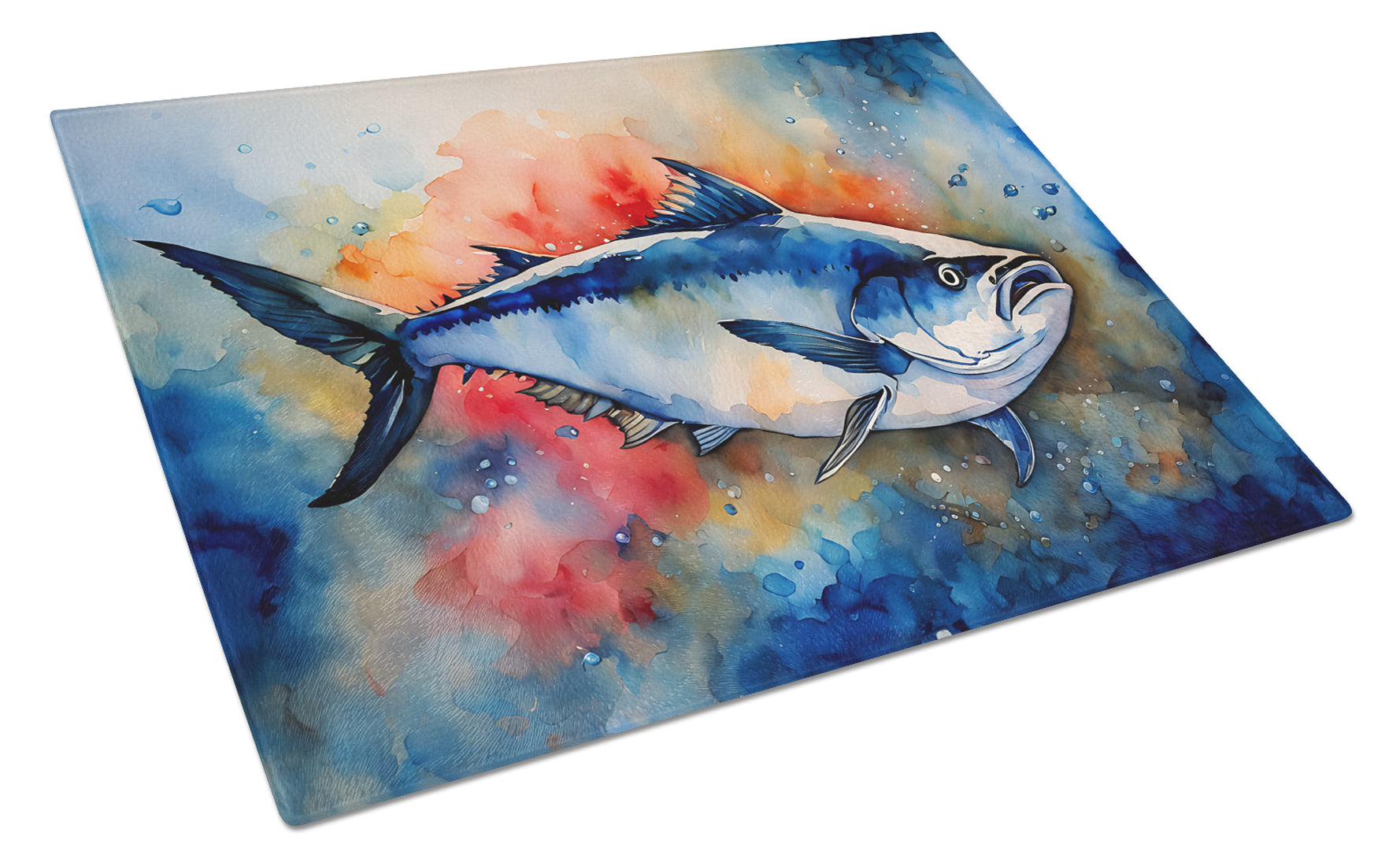 Buy this Bluefin Tuna Glass Cutting Board Large