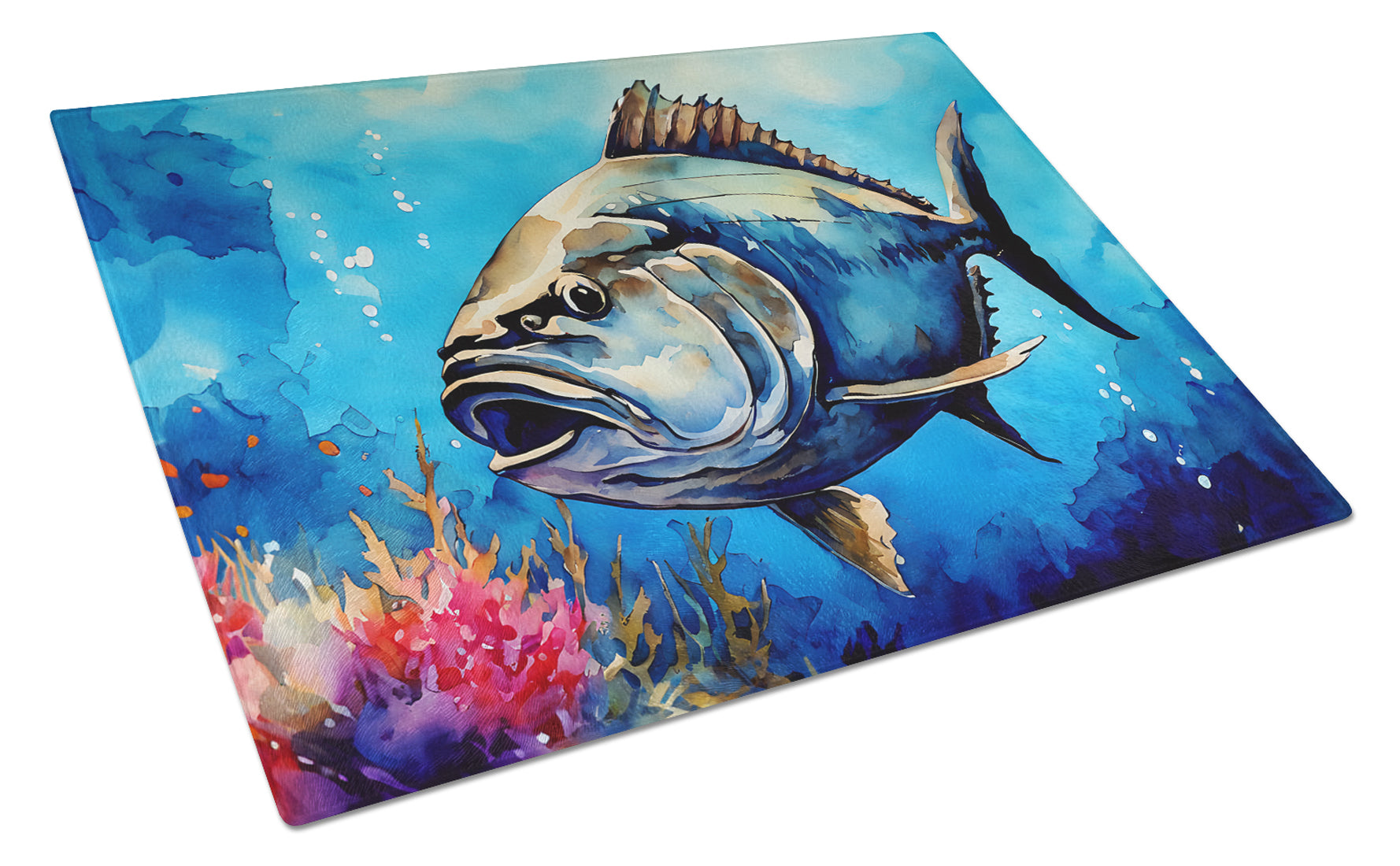 Buy this Bluefin Tuna Glass Cutting Board Large