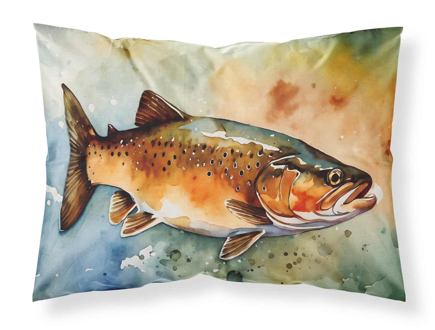 Buy this Brown Trout Standard Pillowcase