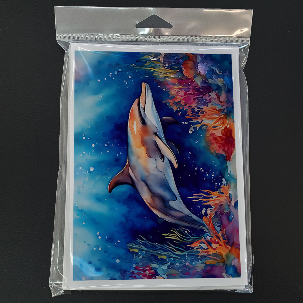 Dolphin Greeting Cards Pack of 8
