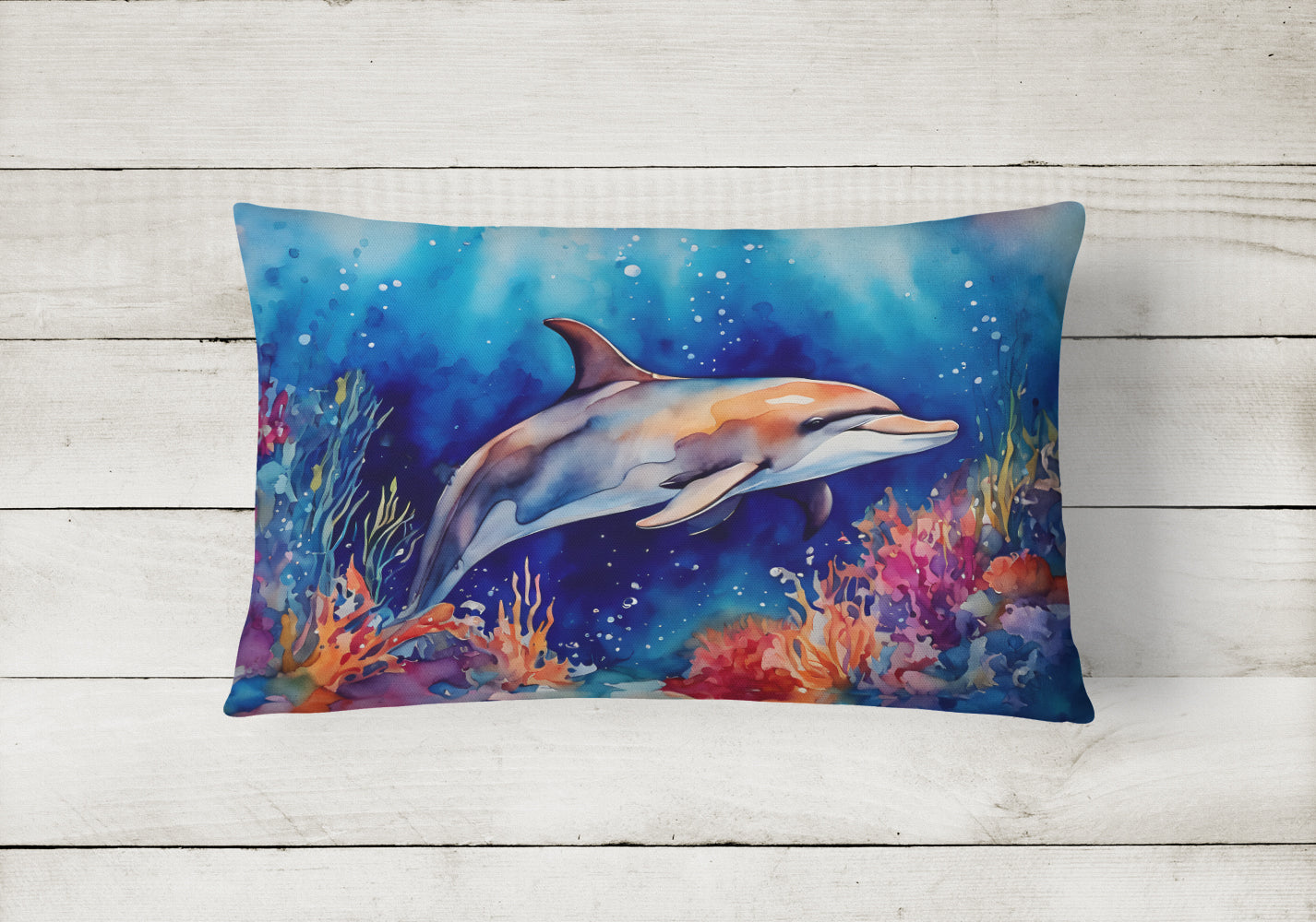 Dolphin Throw Pillow
