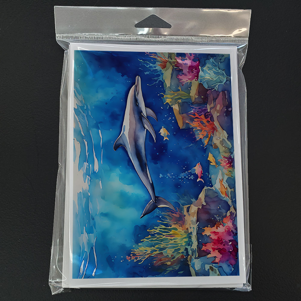 Dolphin Greeting Cards Pack of 8