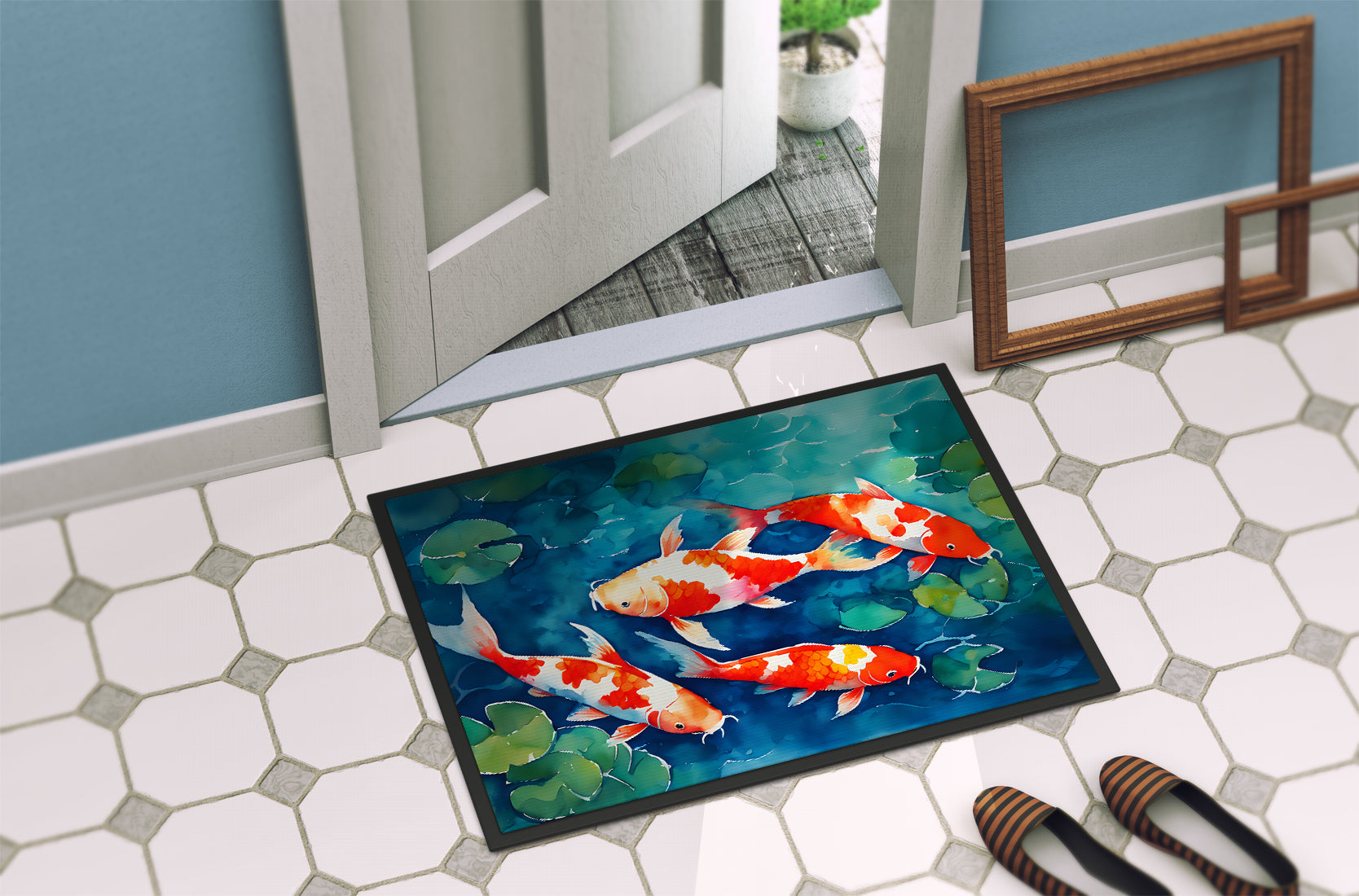 Koi Fish Doormat