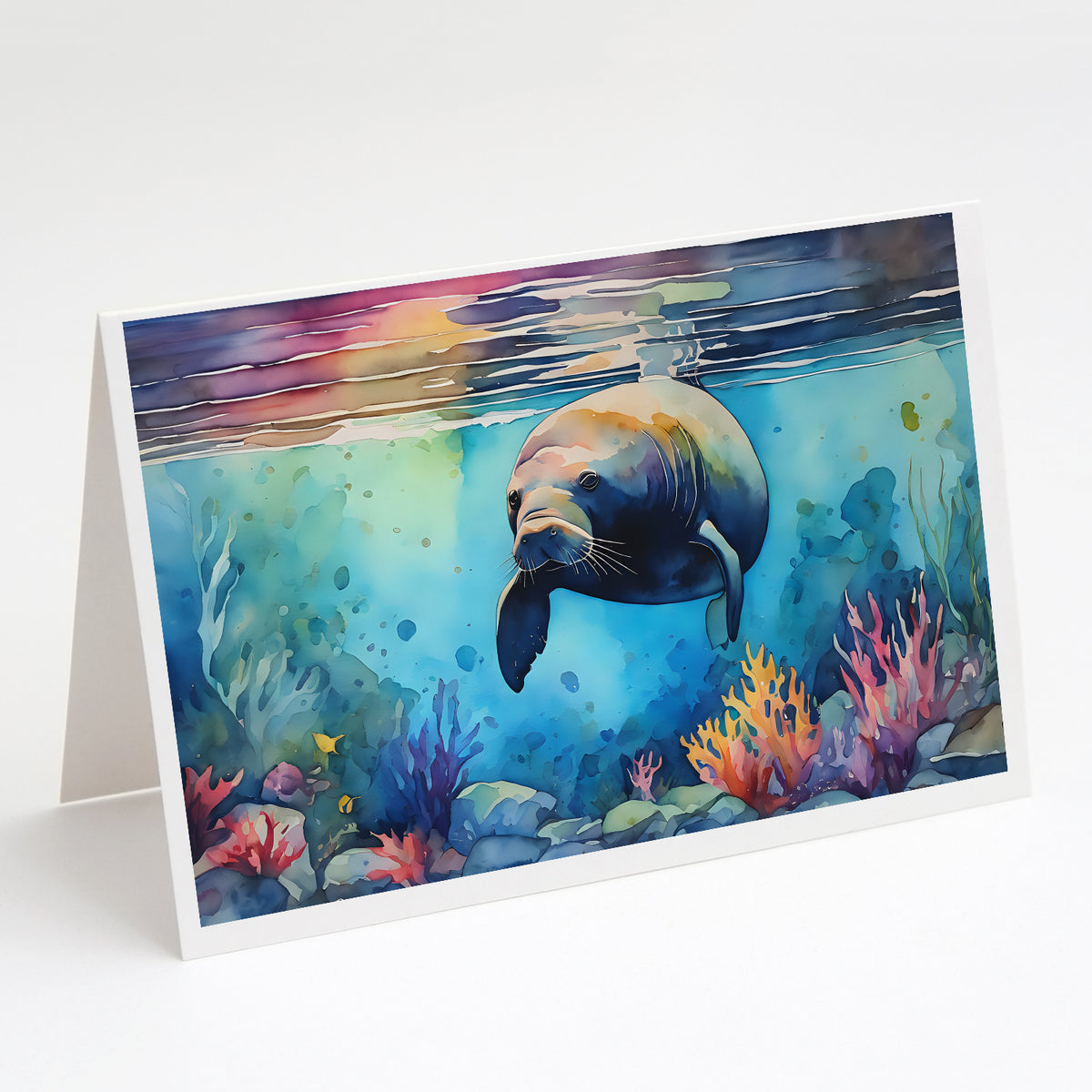 Buy this Manatee Greeting Cards Pack of 8