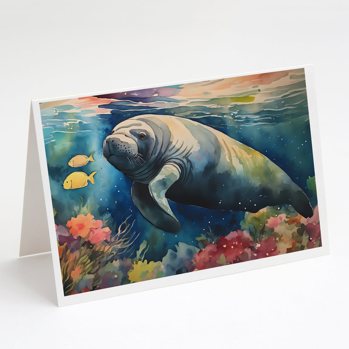 Buy this Manatee Greeting Cards Pack of 8