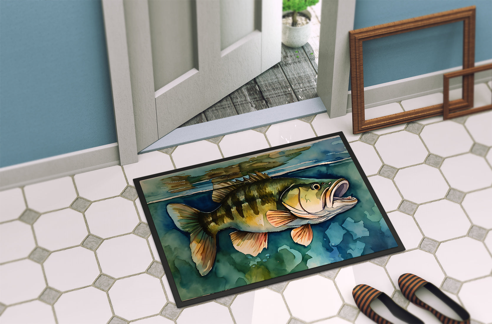 Smallmouth Bass Doormat