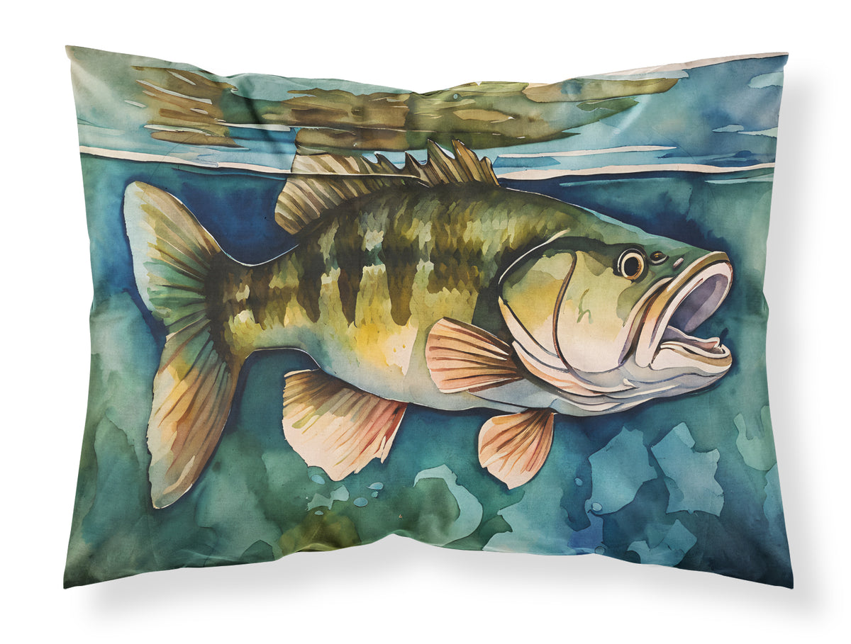 Buy this Smallmouth Bass Standard Pillowcase