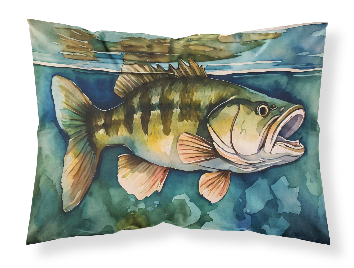 Buy this Smallmouth Bass Standard Pillowcase