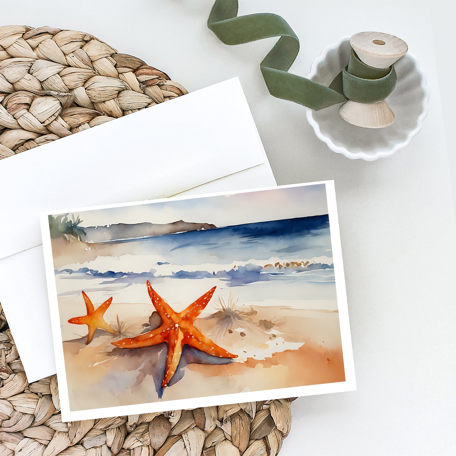 Buy this Starfish Greeting Cards Pack of 8