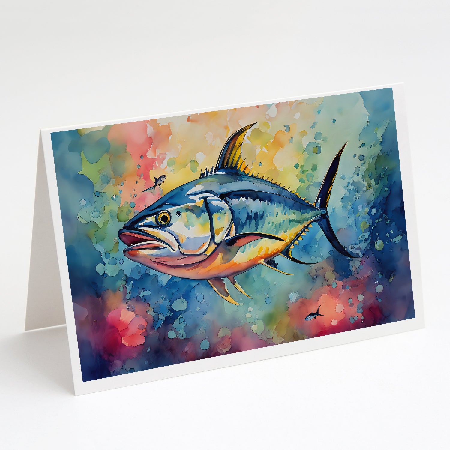 Buy this Yellowfin Tuna Greeting Cards Pack of 8