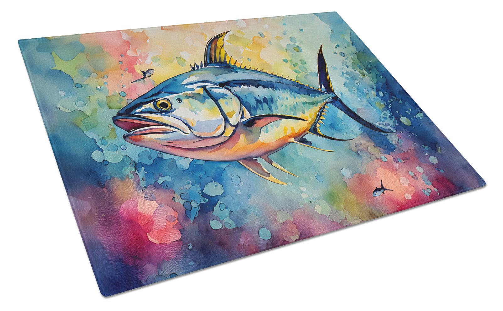 Buy this Yellowfin Tuna Glass Cutting Board Large