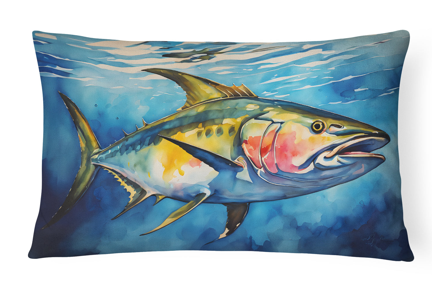 Buy this Yellowfin Tuna Throw Pillow