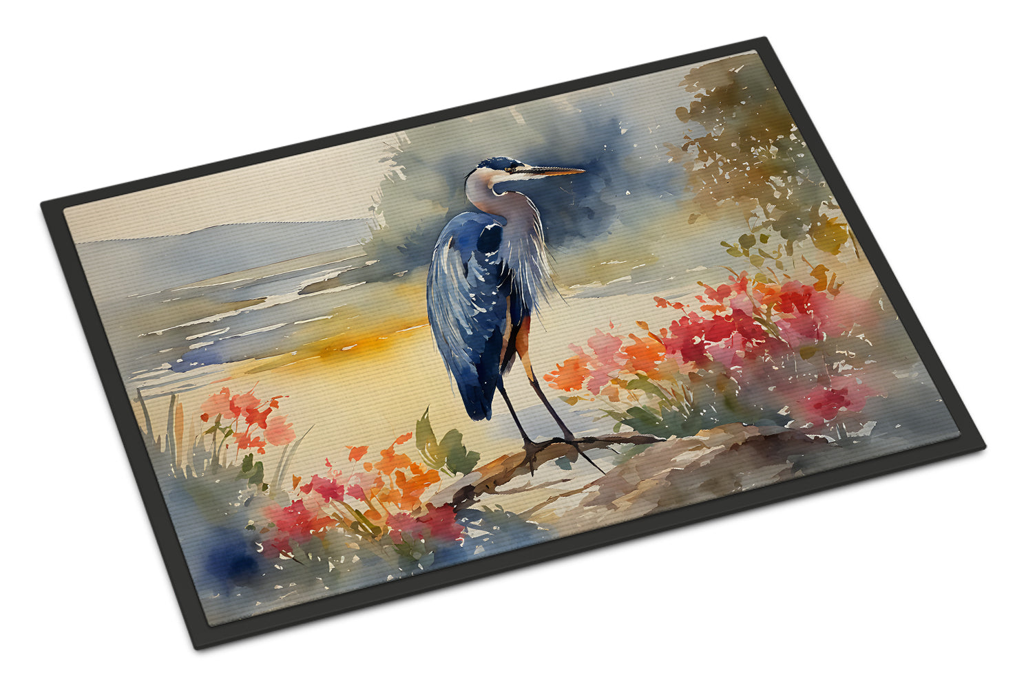 Buy this Blue Heron Doormat