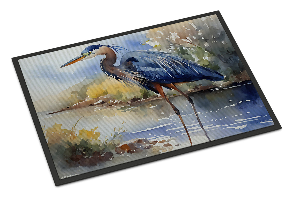 Buy this Blue Heron Doormat