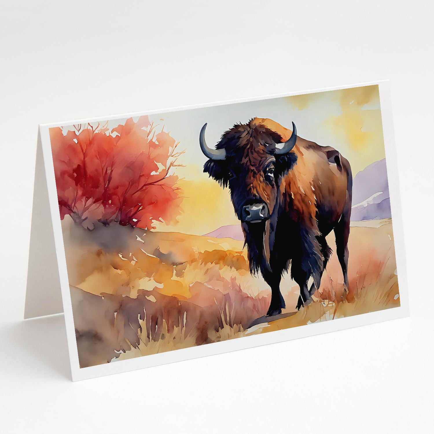 Buy this American Bison Greeting Cards Pack of 8
