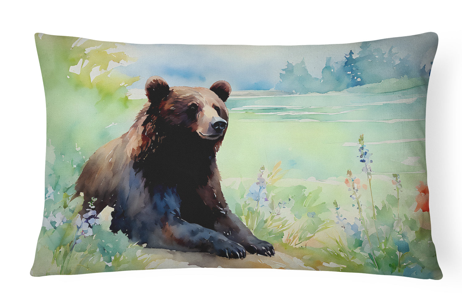 Buy this American Black Bear Throw Pillow