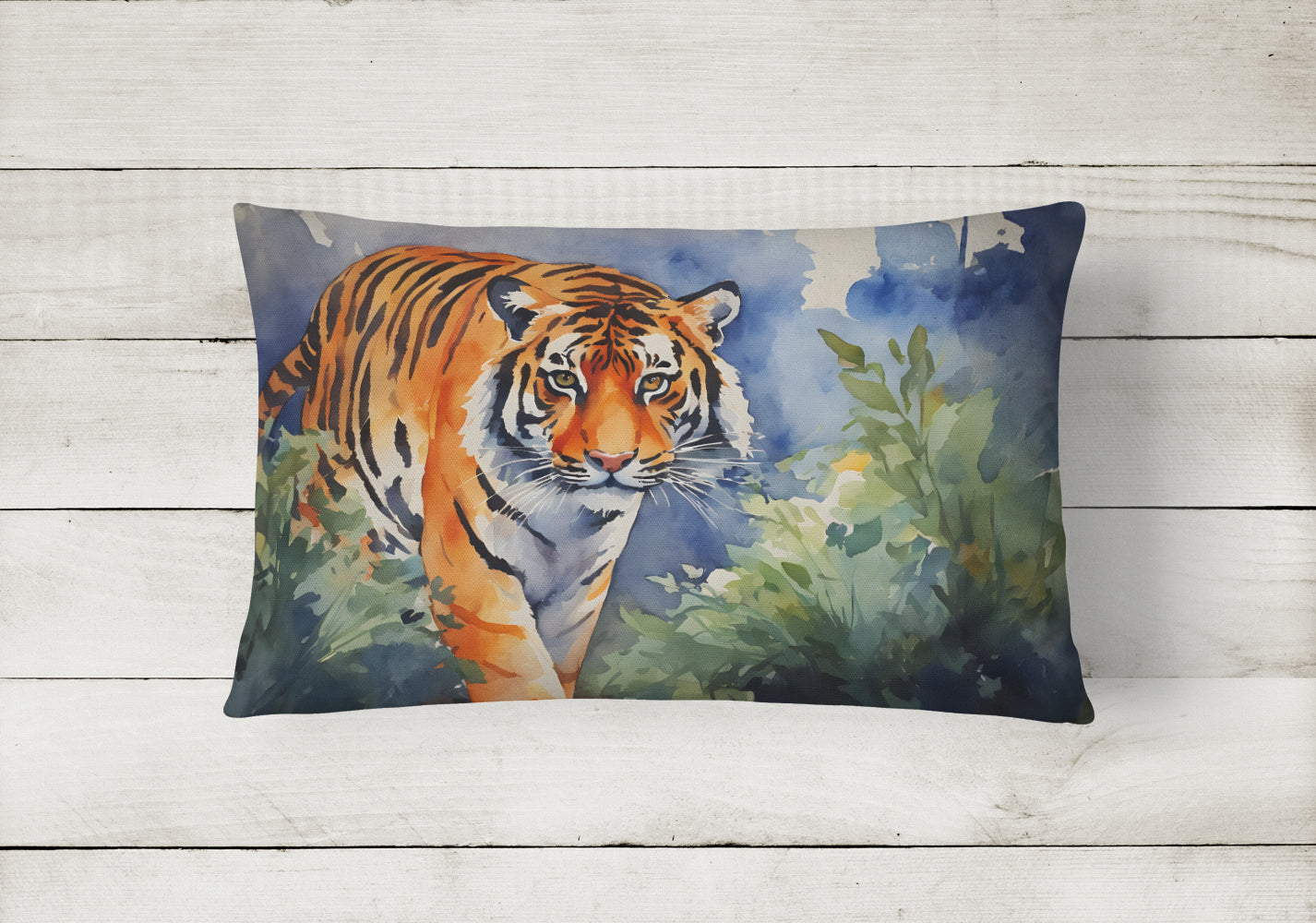 Bengal Tiger Throw Pillow