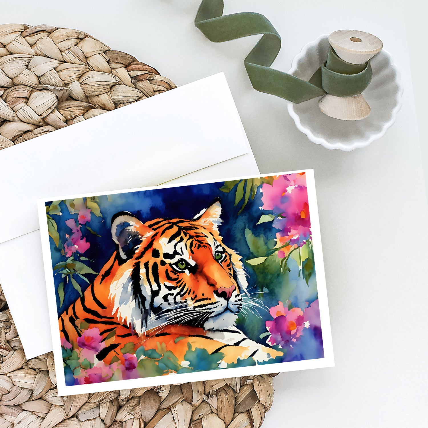 Buy this Bengal Tiger Greeting Cards Pack of 8