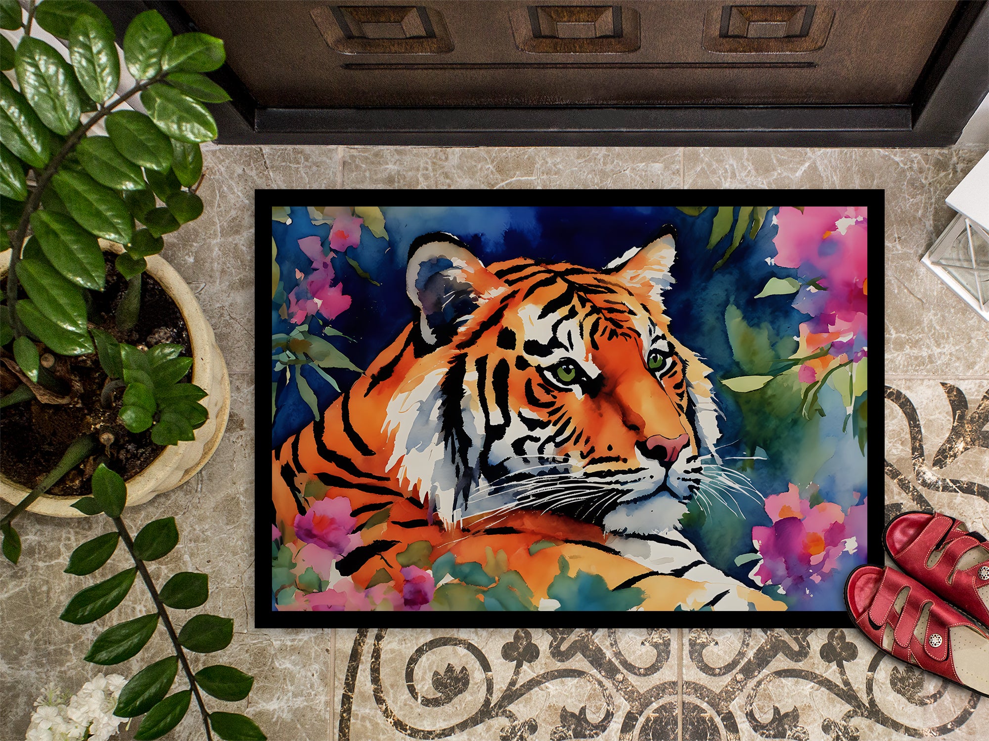 Bengal Tiger Doormat