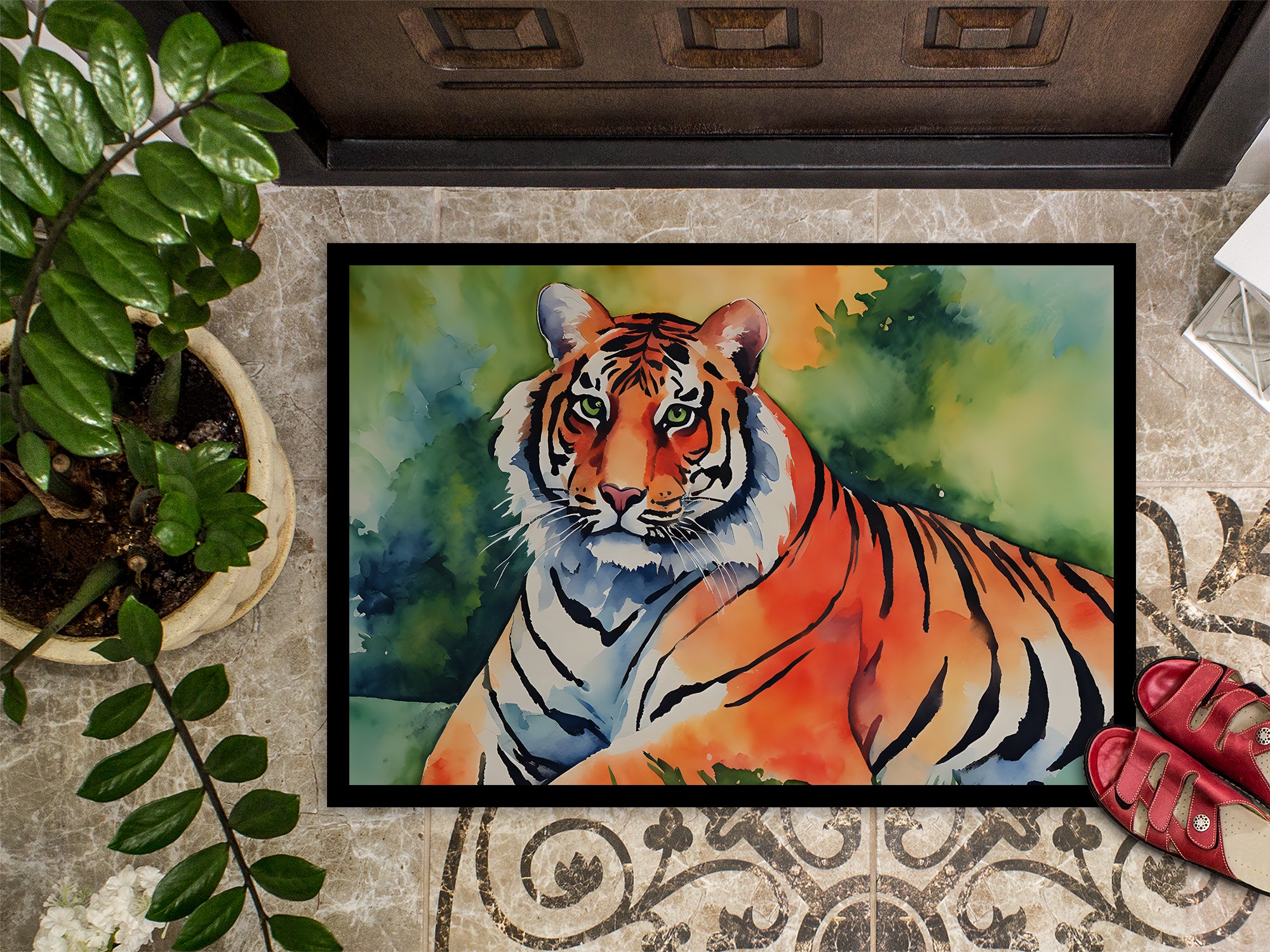 Bengal Tiger Doormat