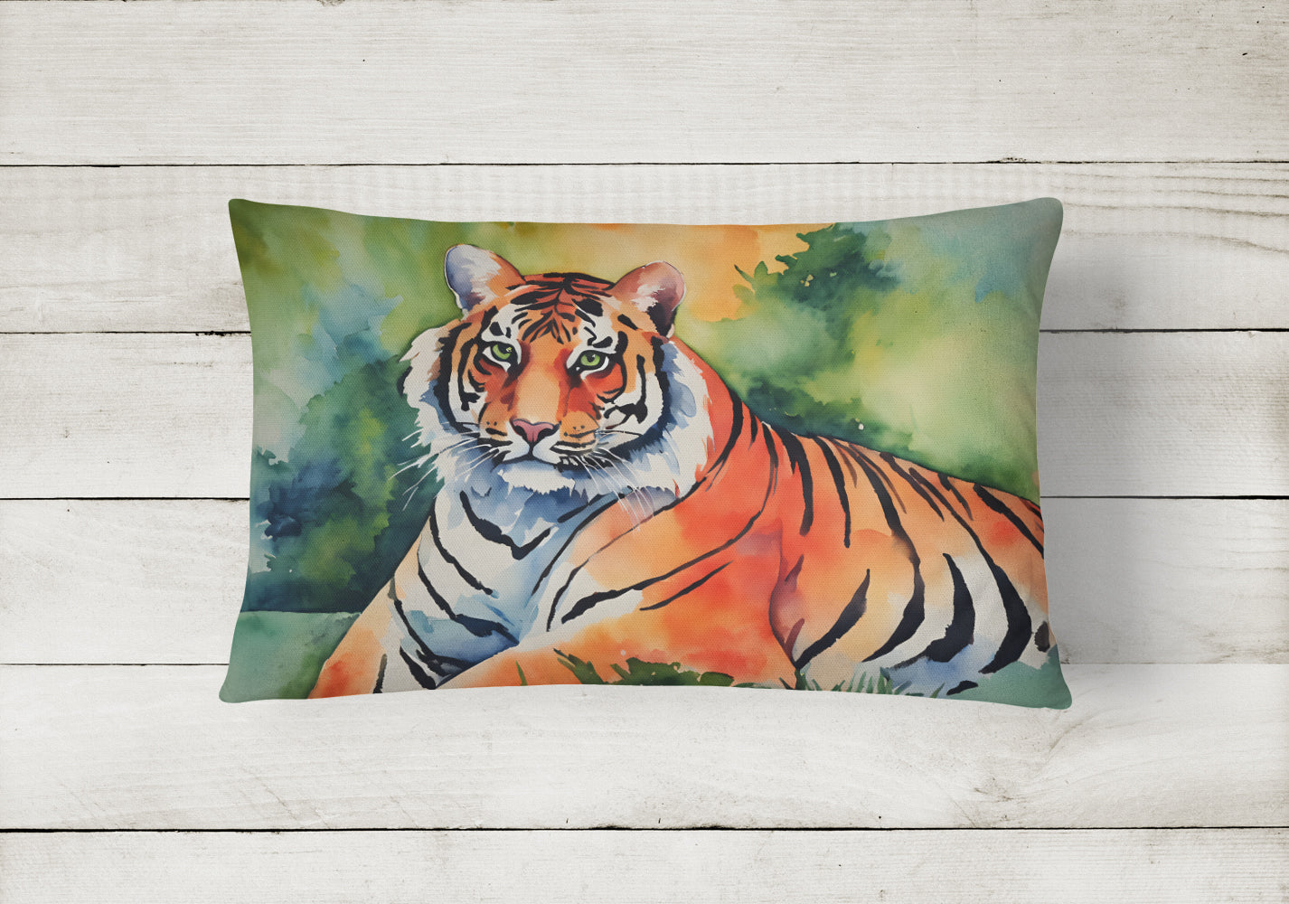 Bengal Tiger Throw Pillow