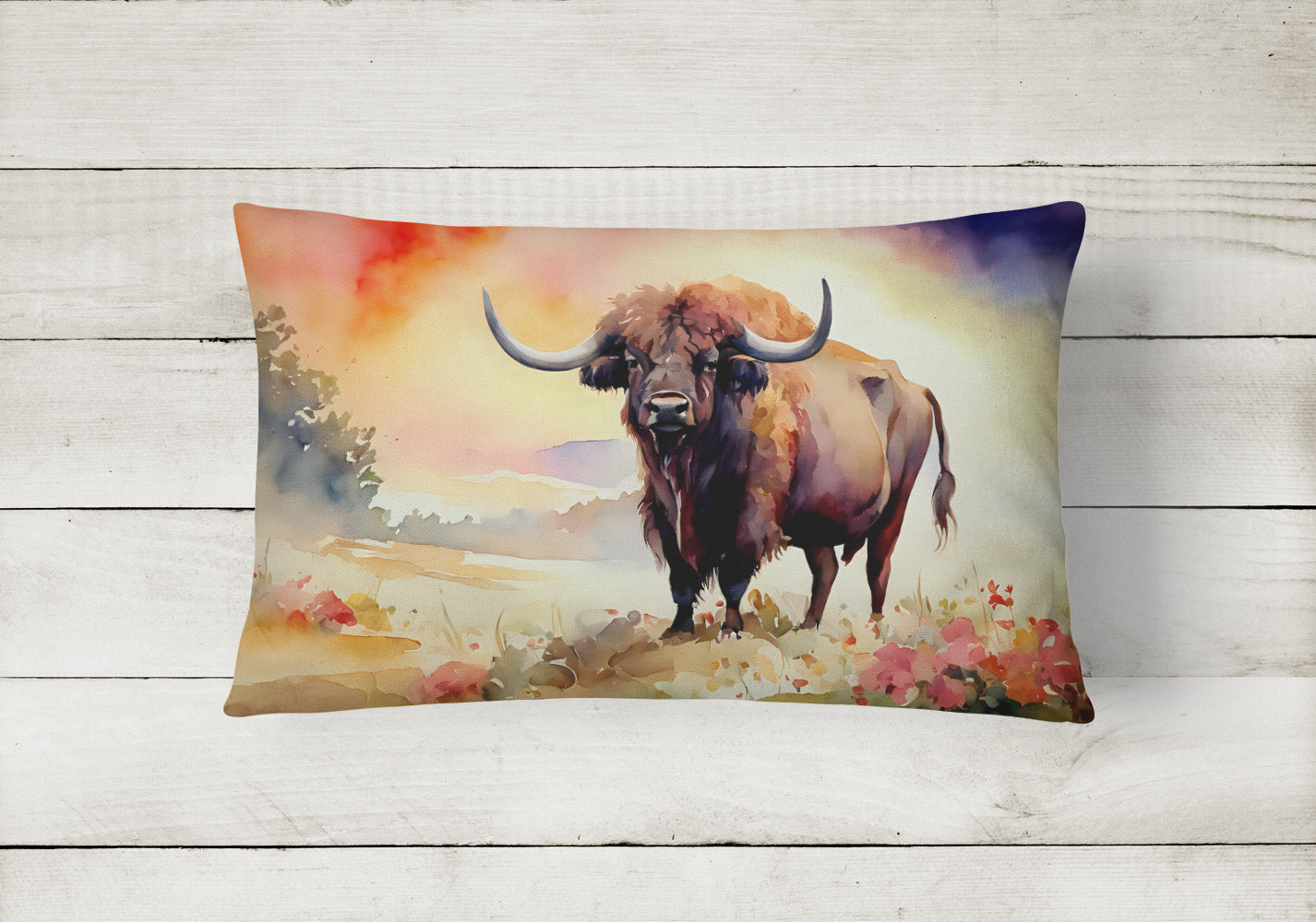 Caroline's Treasures Buffalo Throw Pillow