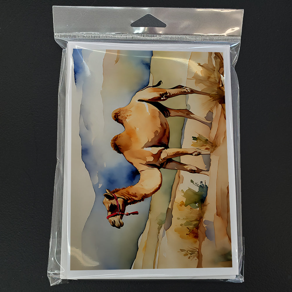 Camel Greeting Cards Pack of 8