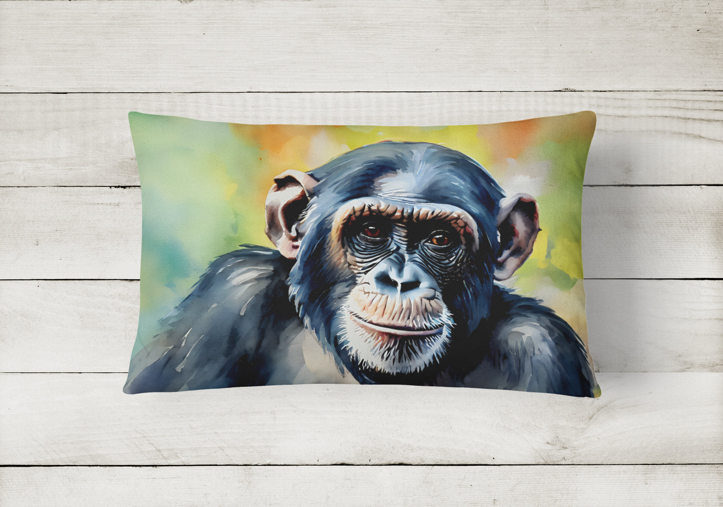 Chimpanzee Throw Pillow