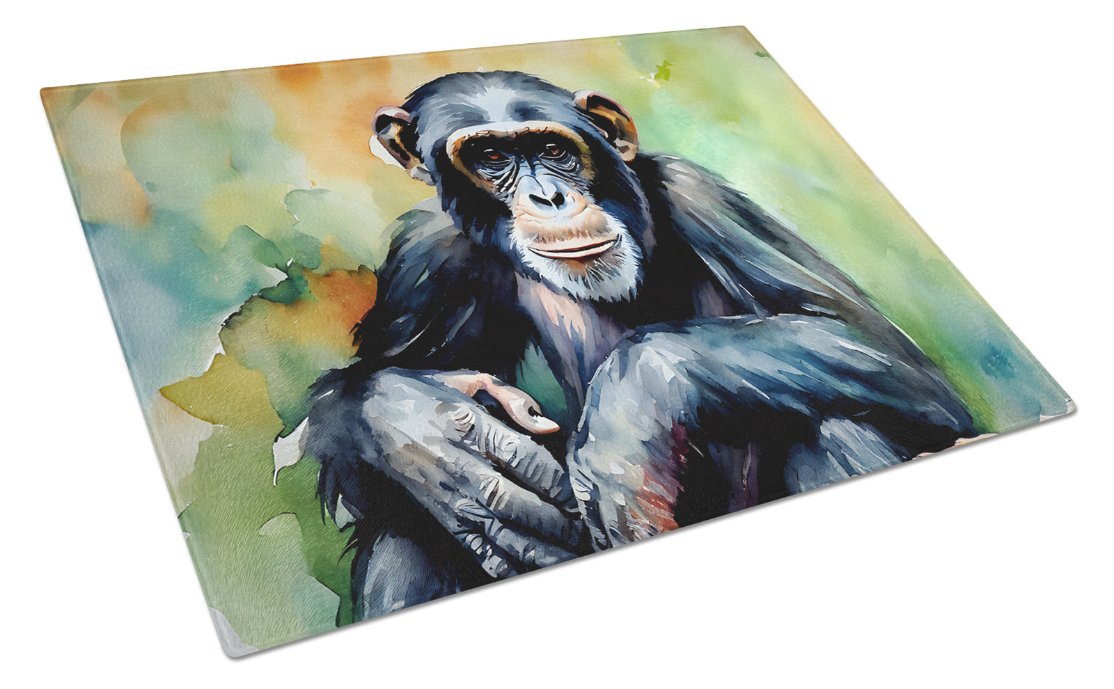Buy this Chimpanzee Glass Cutting Board Large