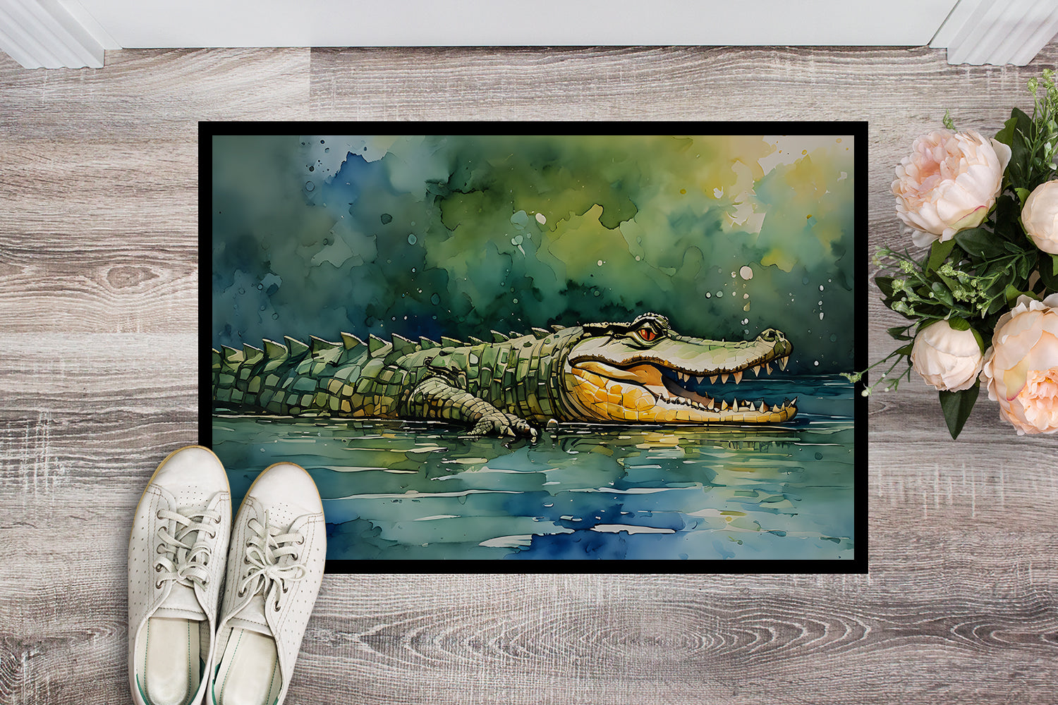 Crocodile Doormat