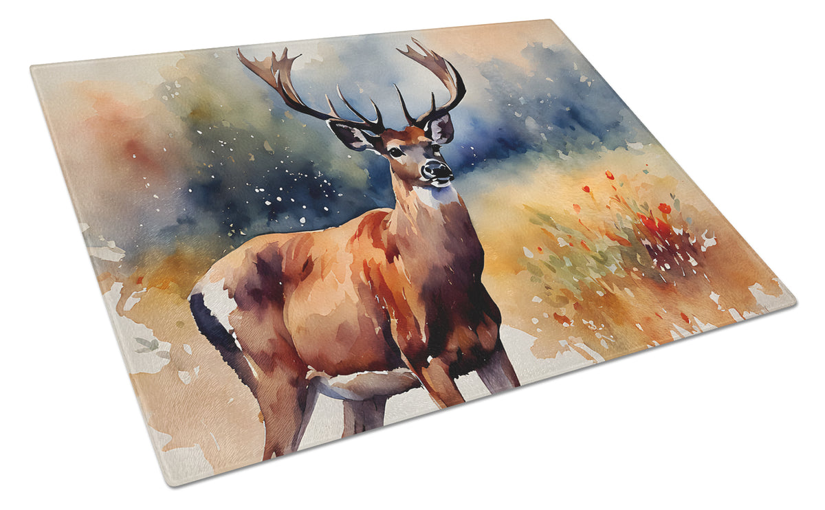 Buy this Deer Glass Cutting Board Large