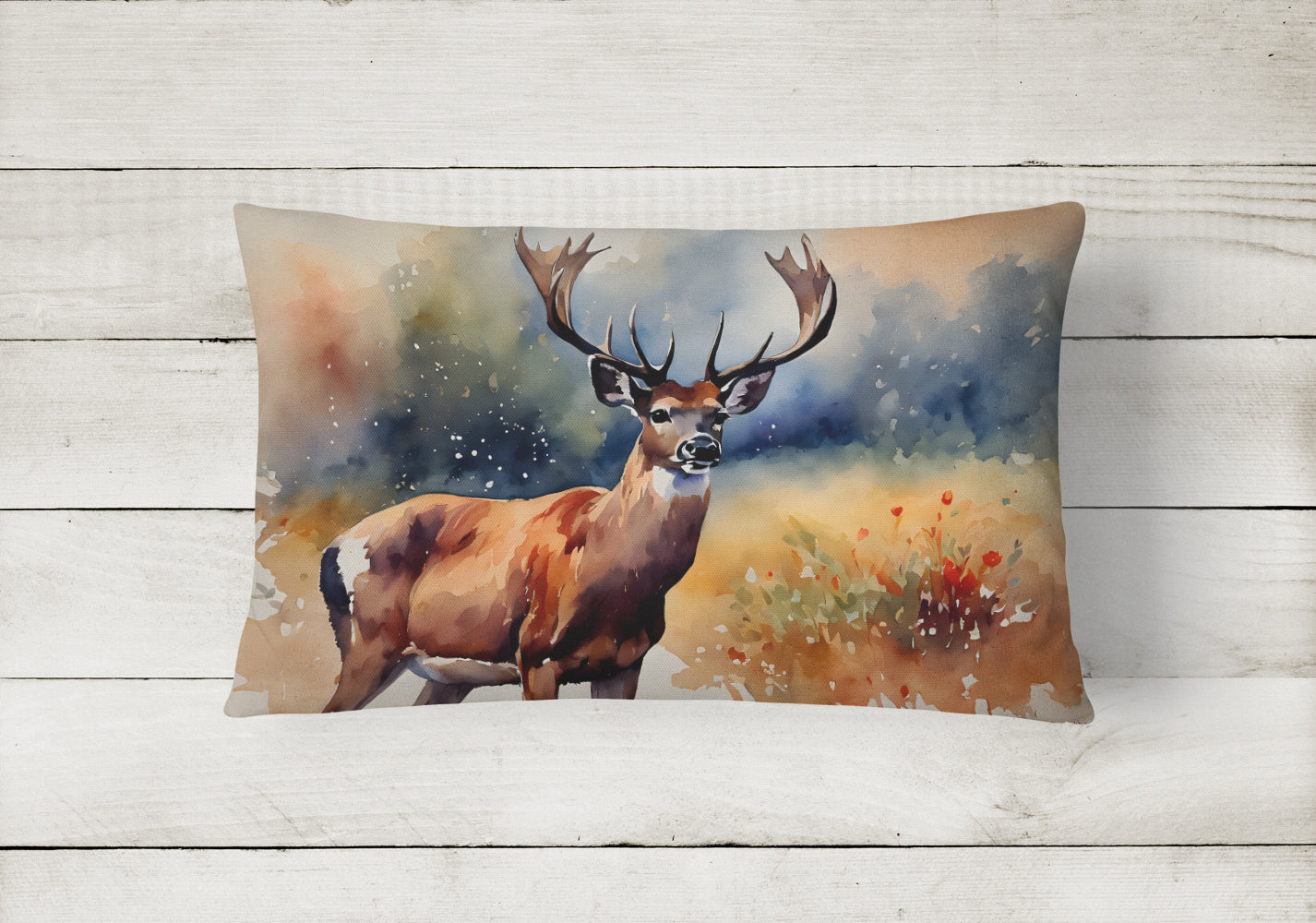 Deer Throw Pillow