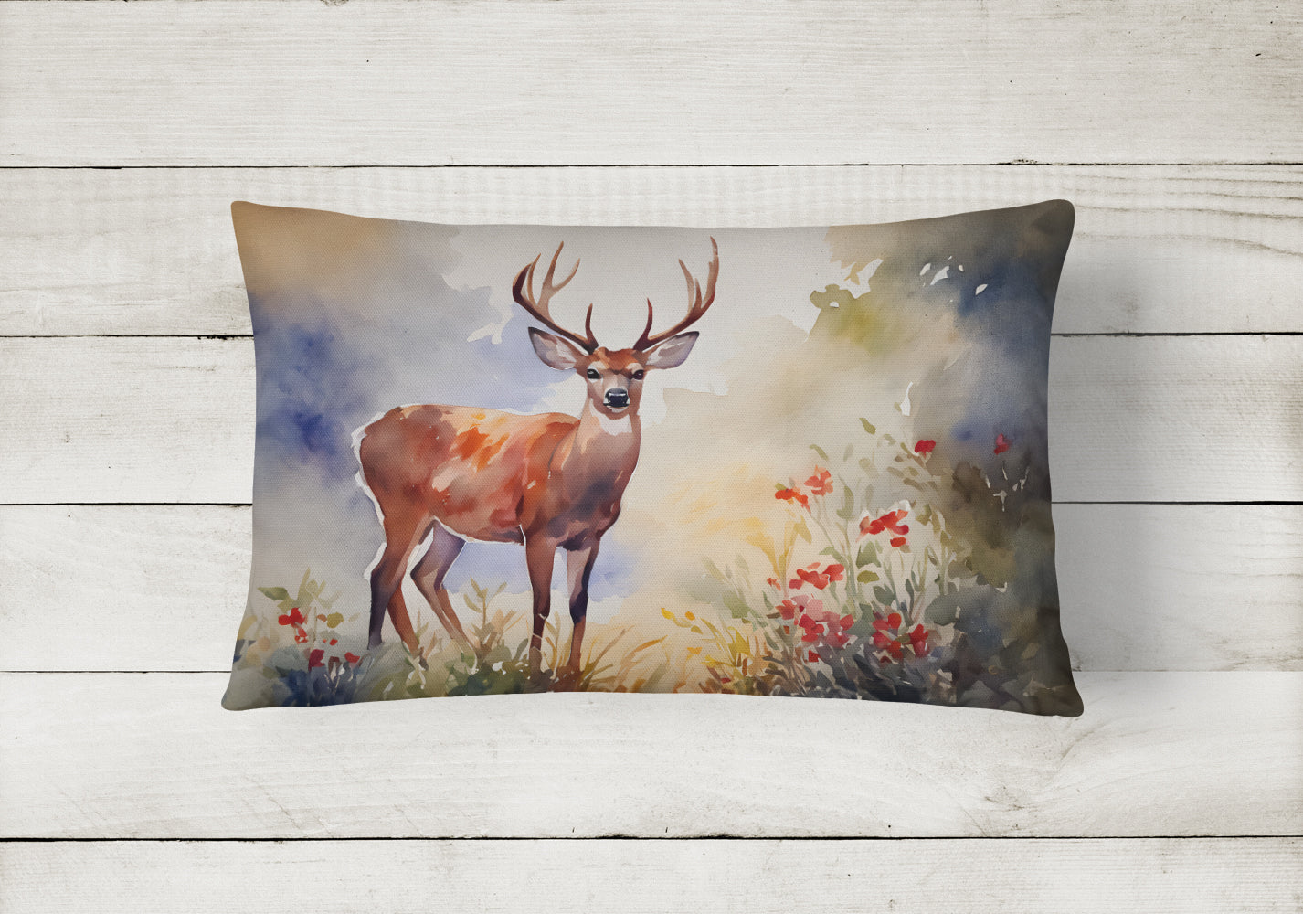 Deer Throw Pillow