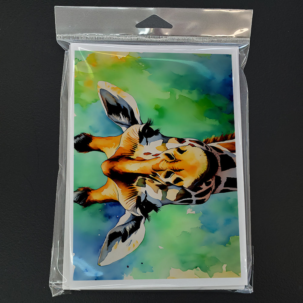 Giraffe Greeting Cards Pack of 8