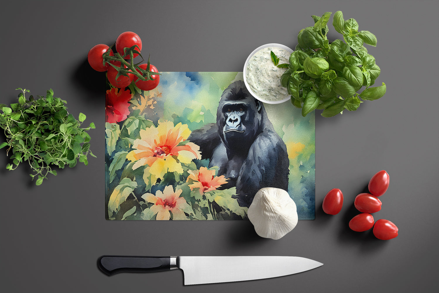 Gorilla Glass Cutting Board Large