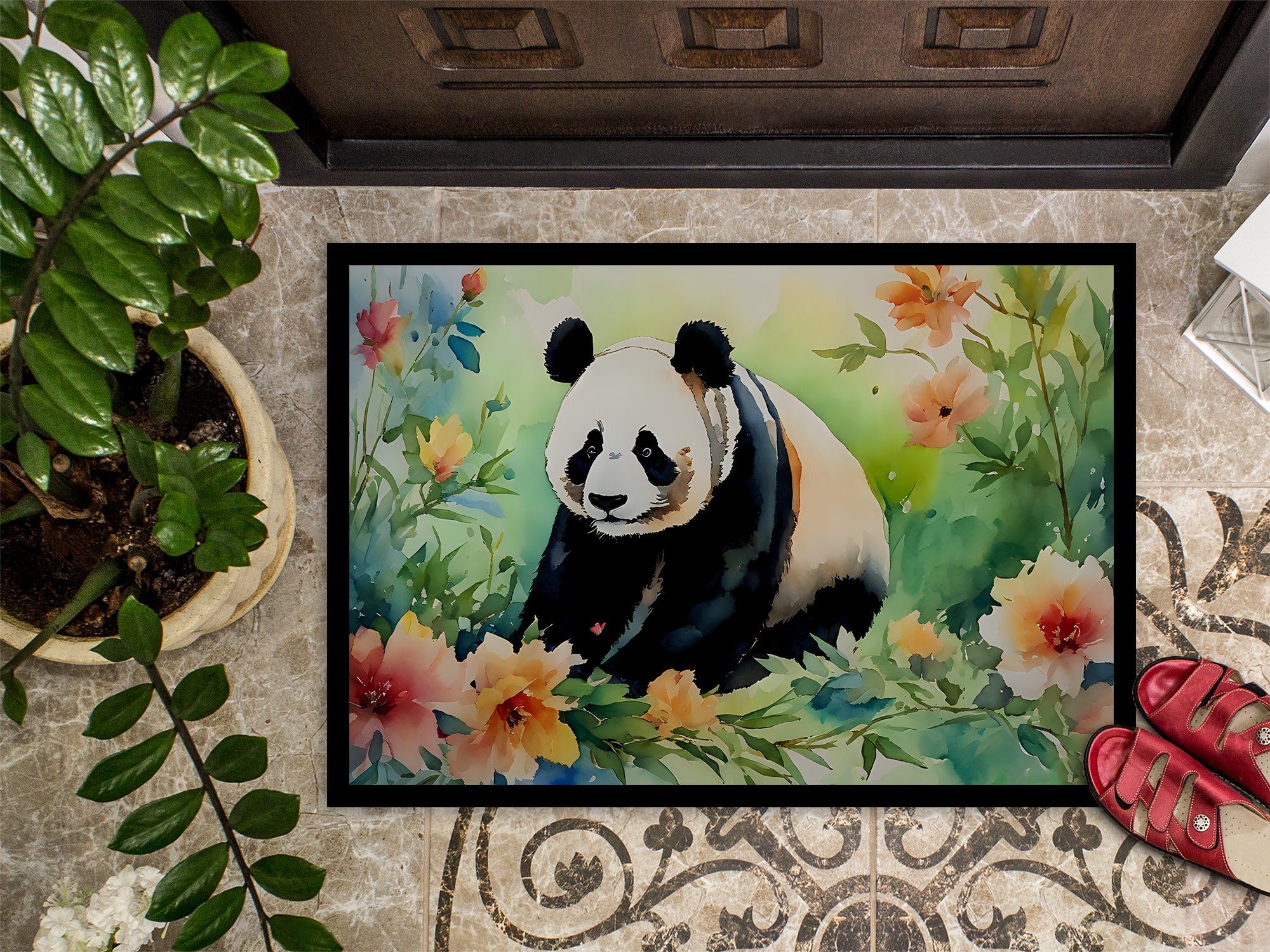 Panda Doormat