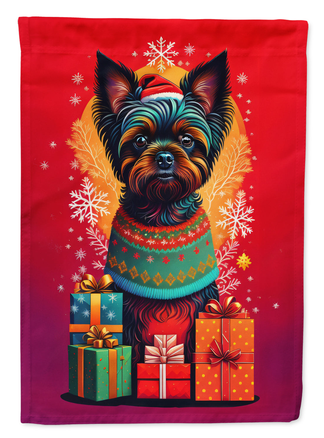 Buy this Affenpinscher Holiday Christmas House Flag