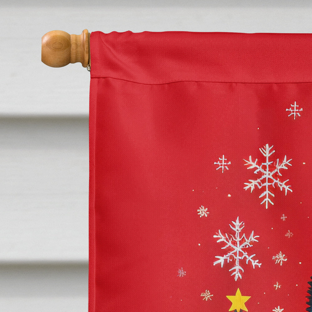 Alaskan Klee Kai Holiday Christmas House Flag