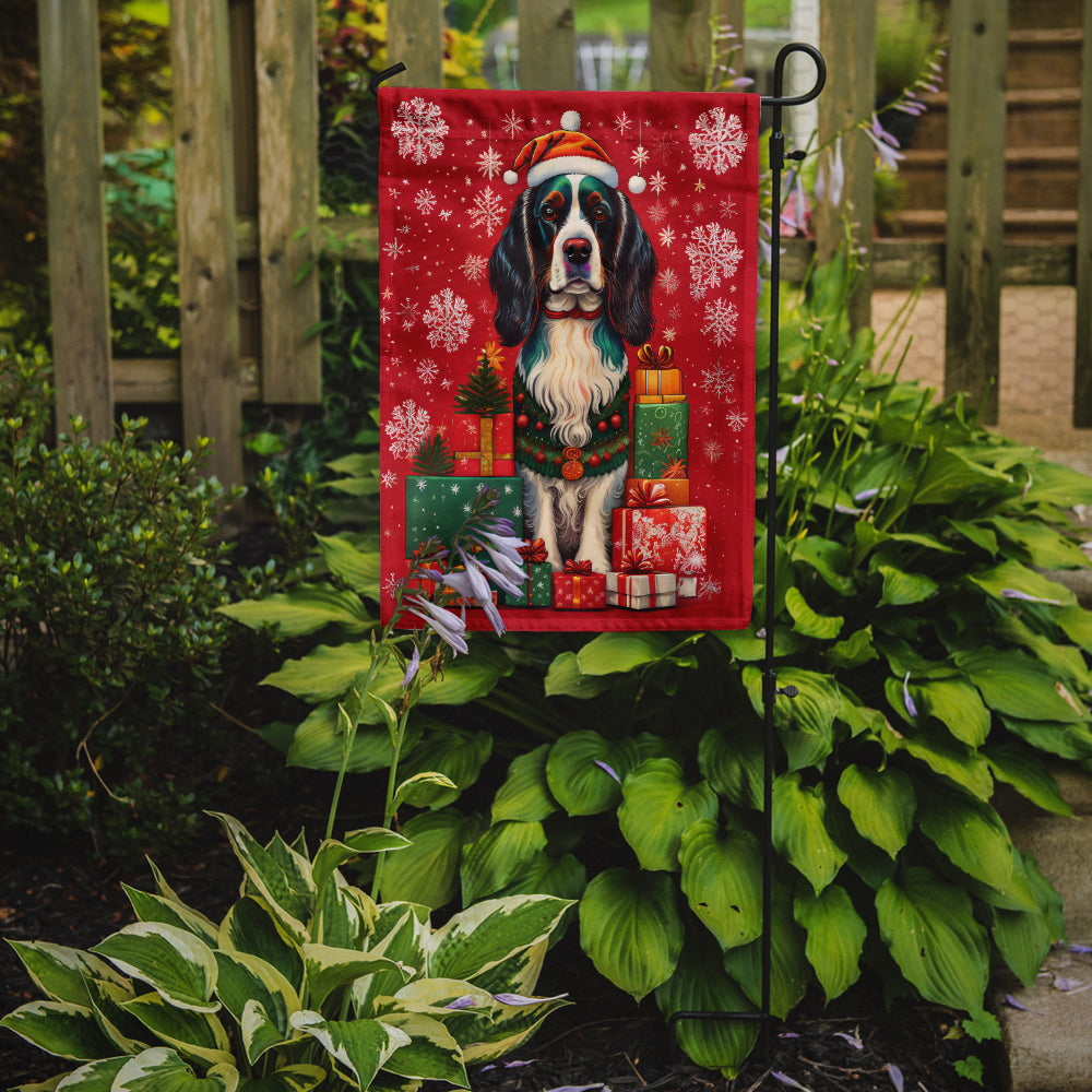 Buy this English Springer Spaniel Holiday Christmas Garden Flag