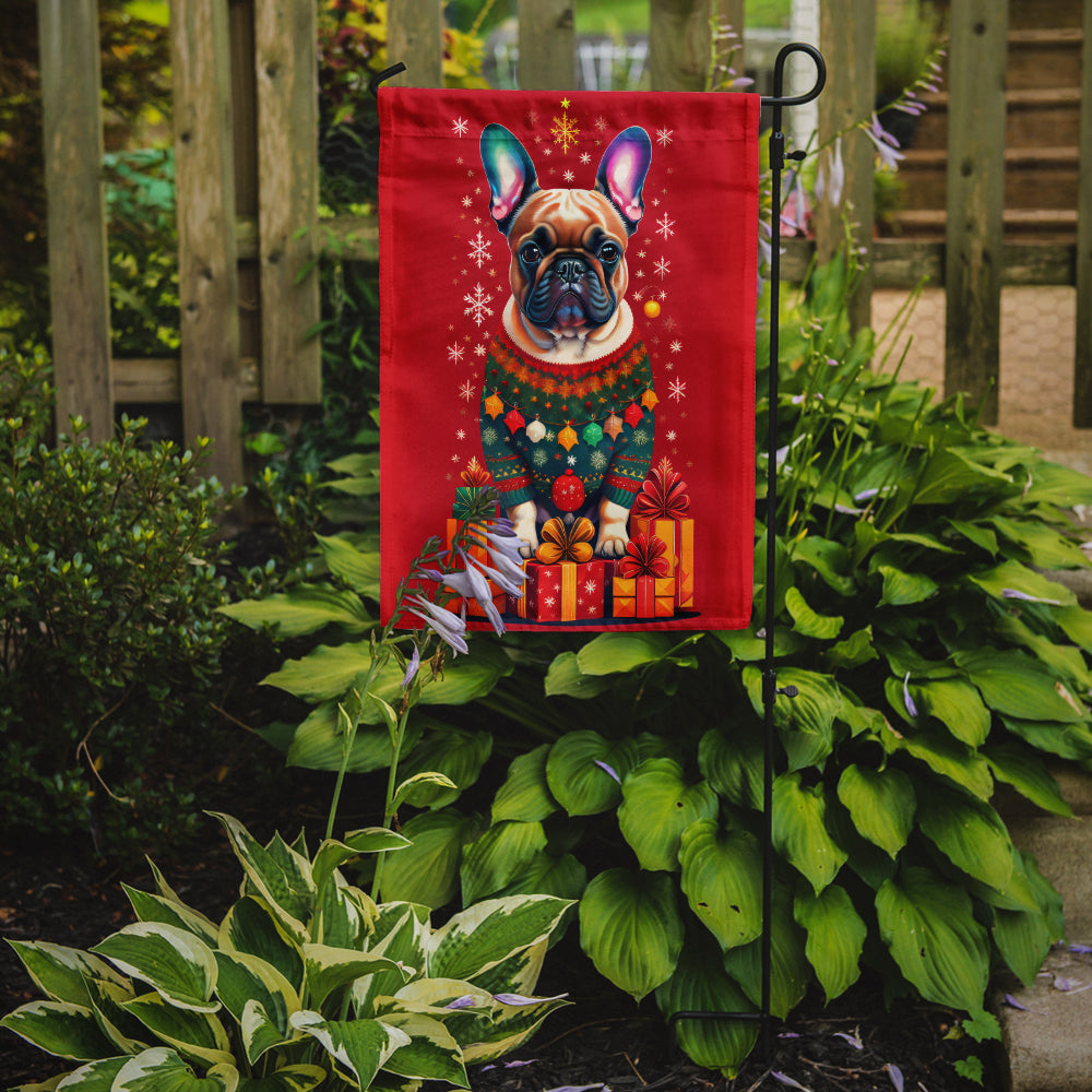 Buy this French Bulldog Holiday Christmas Garden Flag