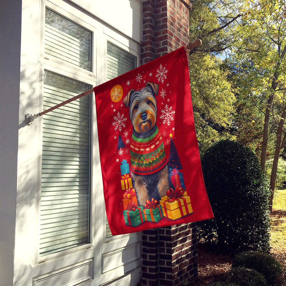 Glen of Imaal Terrier Holiday Christmas House Flag
