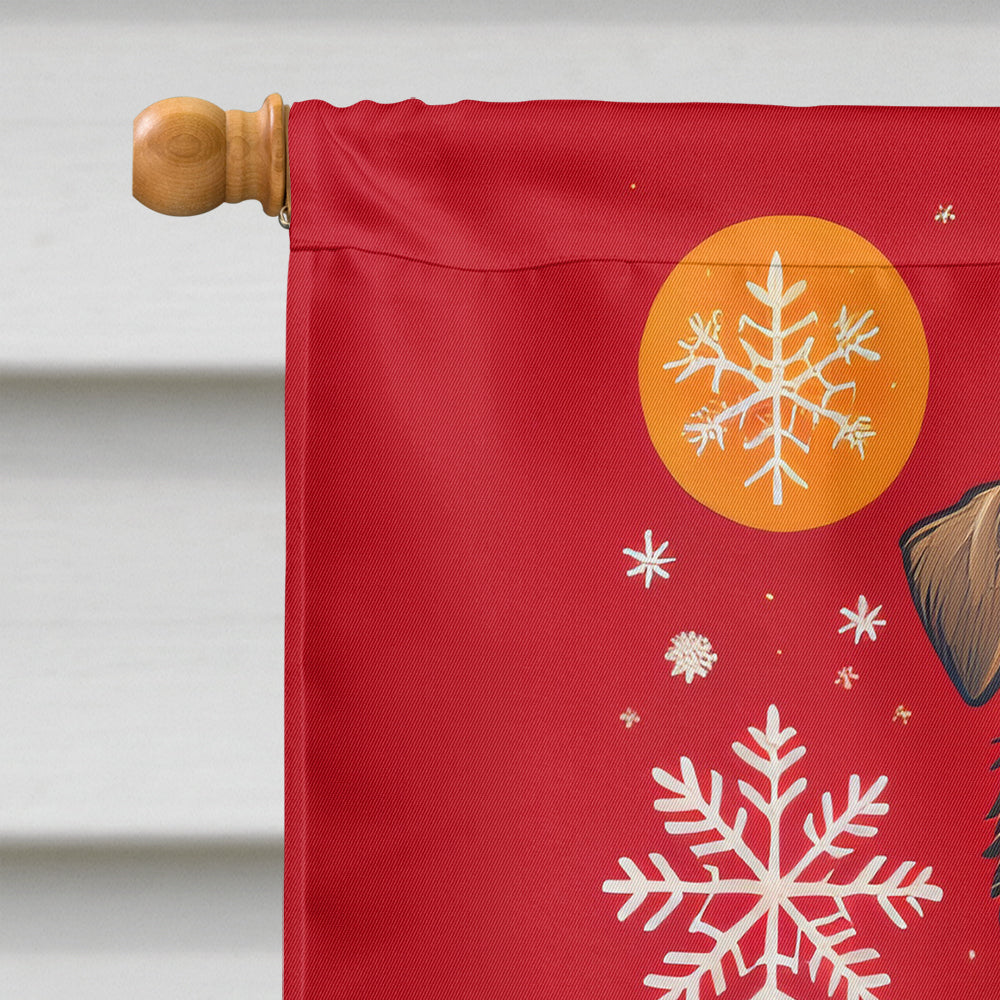Glen of Imaal Terrier Holiday Christmas House Flag