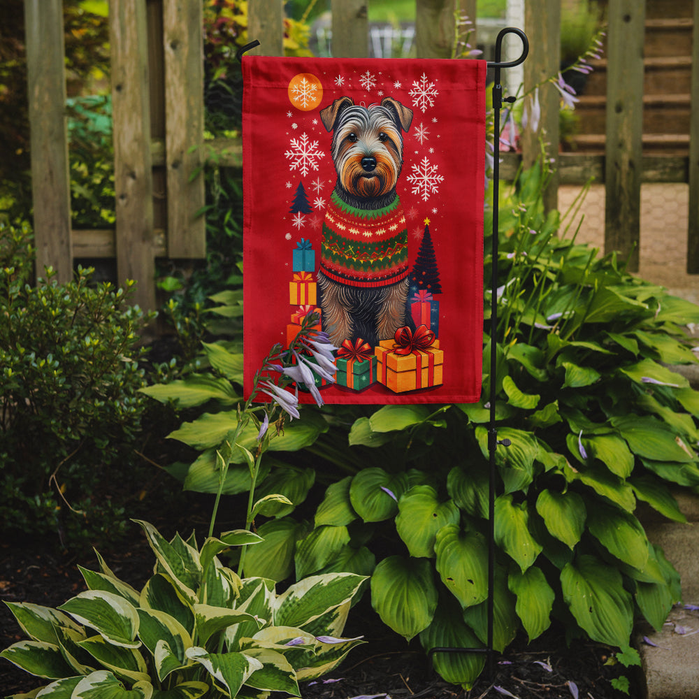Glen of Imaal Terrier Holiday Christmas Garden Flag