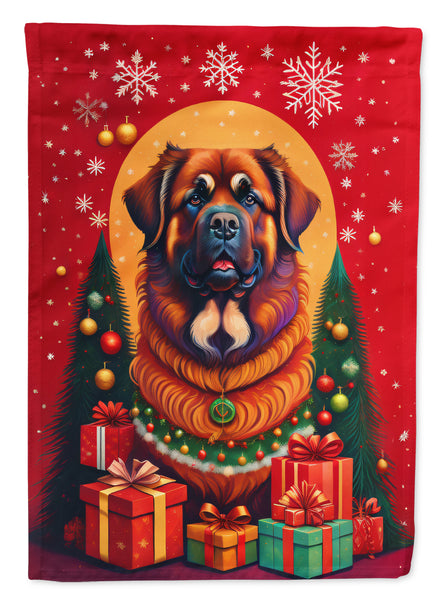 Buy this Leonberger Holiday Christmas House Flag