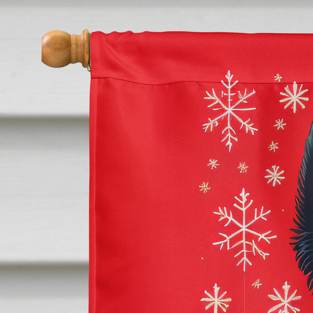 Scottish Terrier Holiday Christmas House Flag