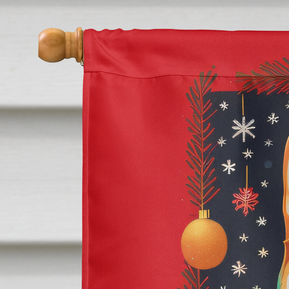 Shiba Inu Holiday Christmas House Flag